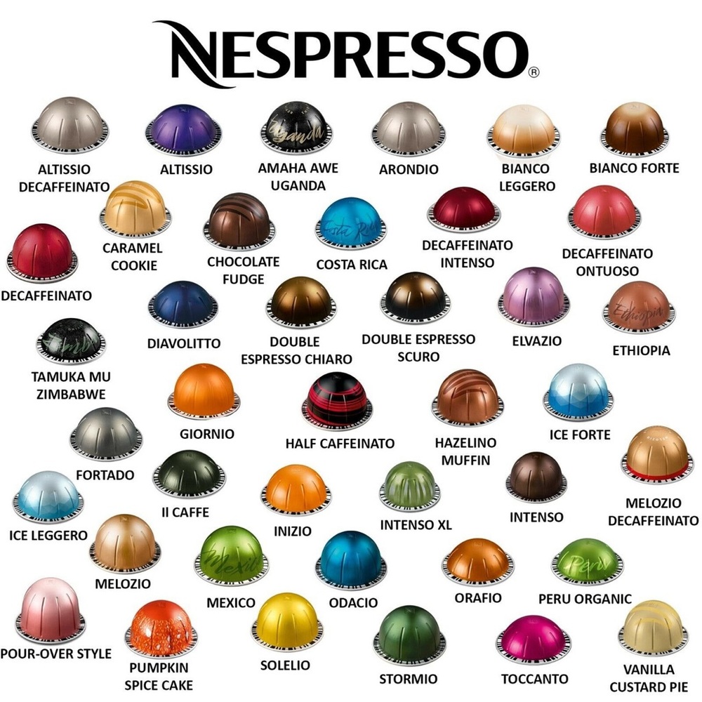 Nespresso Mystery Sampler Vertuo Capsules